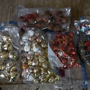 Large lot of jingle bells